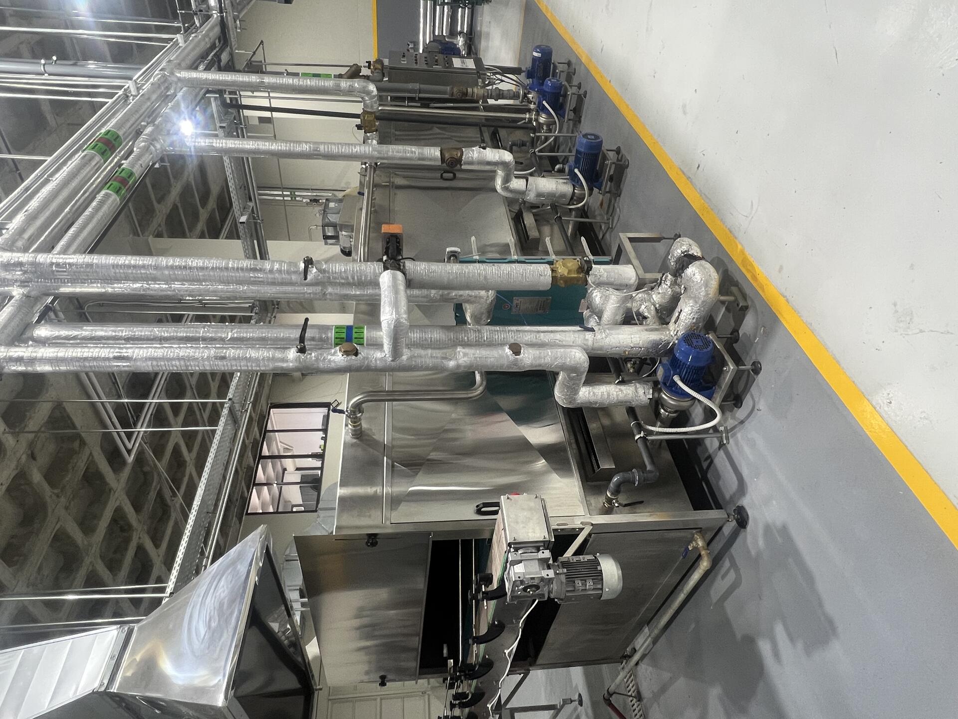 Pasteurisation tunnel